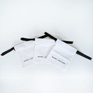SET OF 3: NEW Marc Jacobs Jewelry Pouch 4" (H) x 3.74" (W)